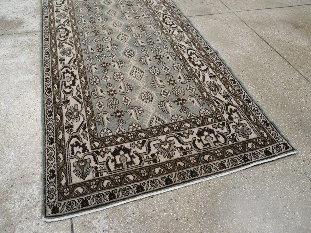 Vintage Persian Malayer Runner, No.25317 - Galerie Shabab