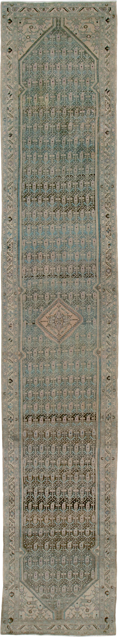 Antique Persian Malayer Runner, No.25319 - Galerie Shabab