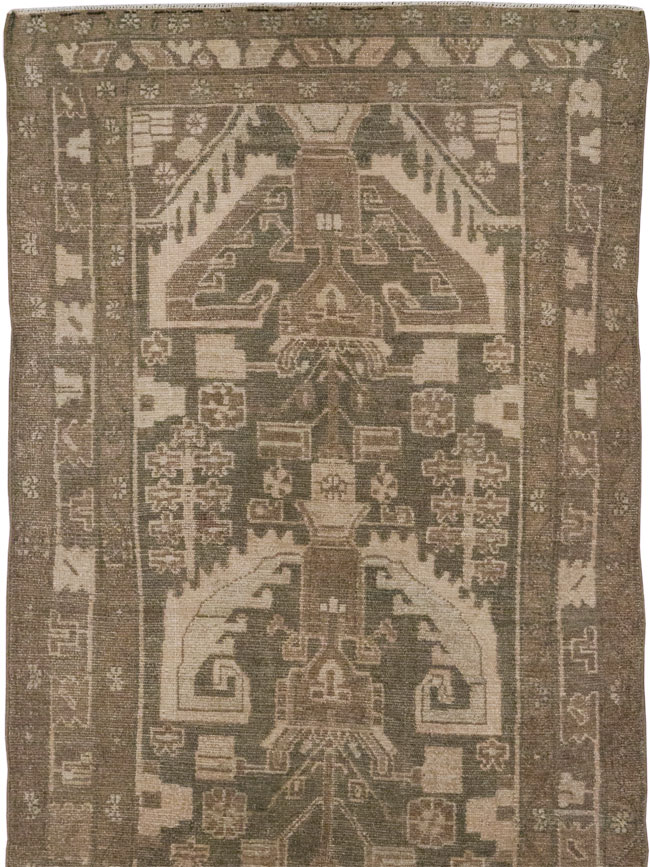 Vintage Persian Malayer Runner, No.25320 - Galerie Shabab