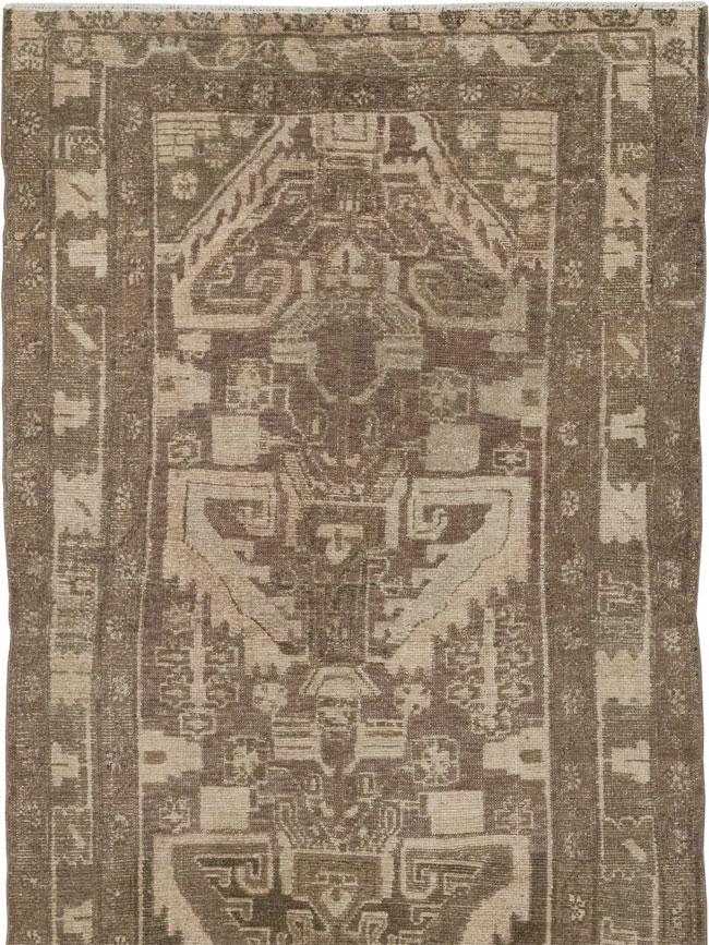 Vintage Persian Malayer Runner, No.25320 - Galerie Shabab