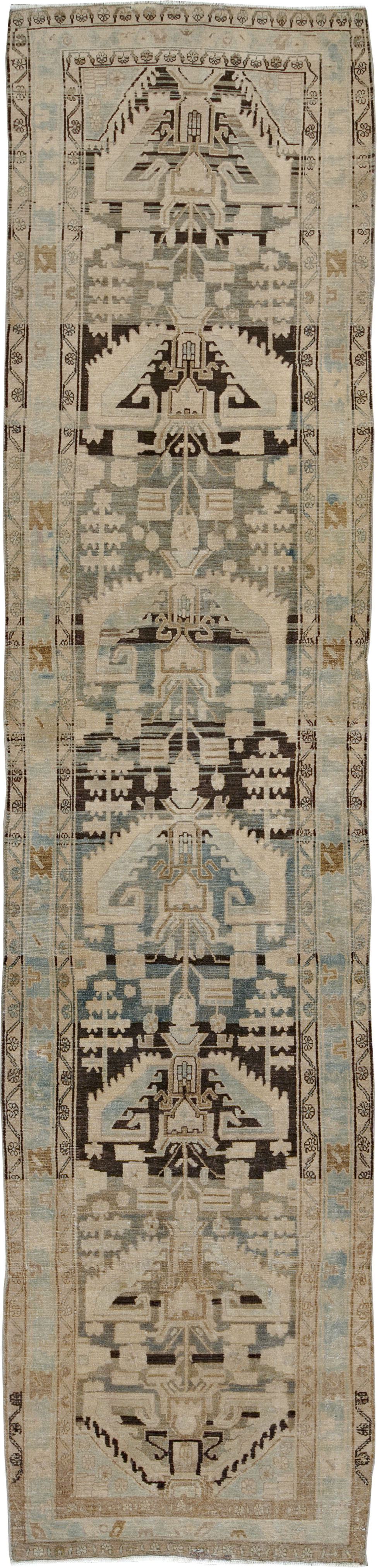 Antique Persian Malayer Runner, No.25321 - Galerie Shabab