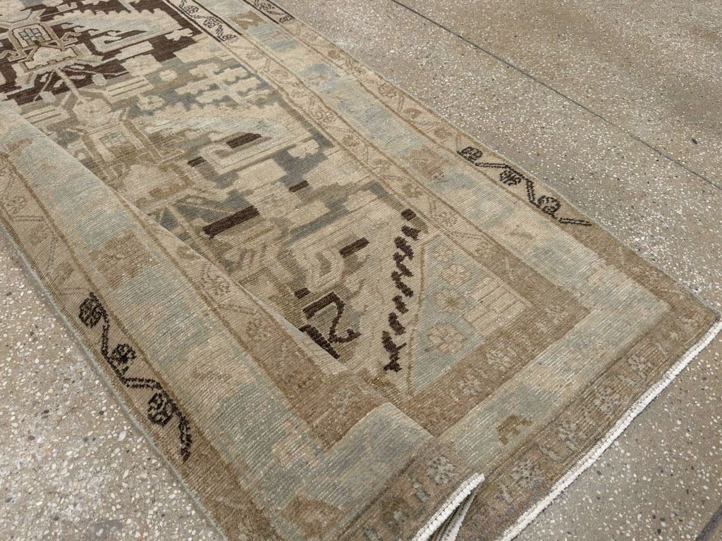 Antique Persian Malayer Runner, No.25321 - Galerie Shabab