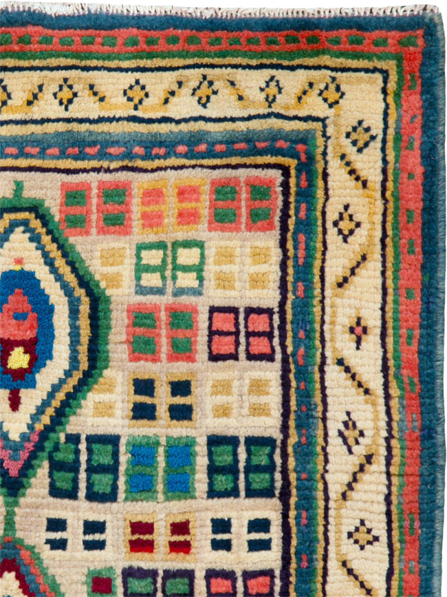 Vintage Persian Gabbeh Rug, No.25322 - Galerie Shabab