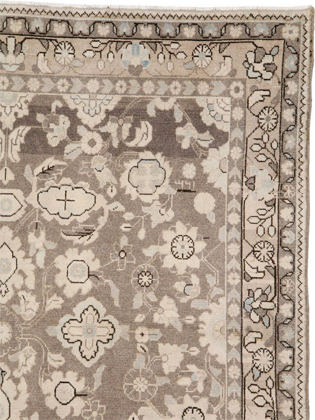 Vintage Persian Malayer Gallery Rug, No.25332 - Galerie Shabab