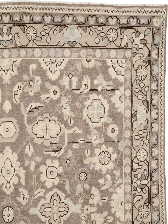 Vintage Persian Malayer Gallery Rug, No.25332 - Galerie Shabab