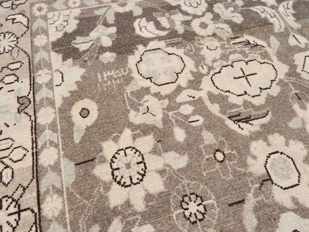 Vintage Persian Malayer Gallery Rug, No.25332 - Galerie Shabab