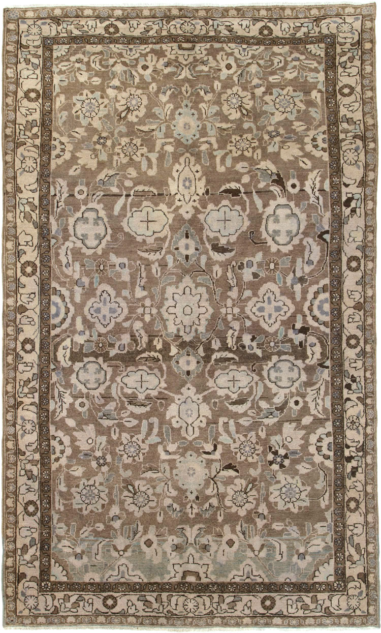 Vintage Persian Malayer Gallery Rug, No.25333 - Galerie Shabab