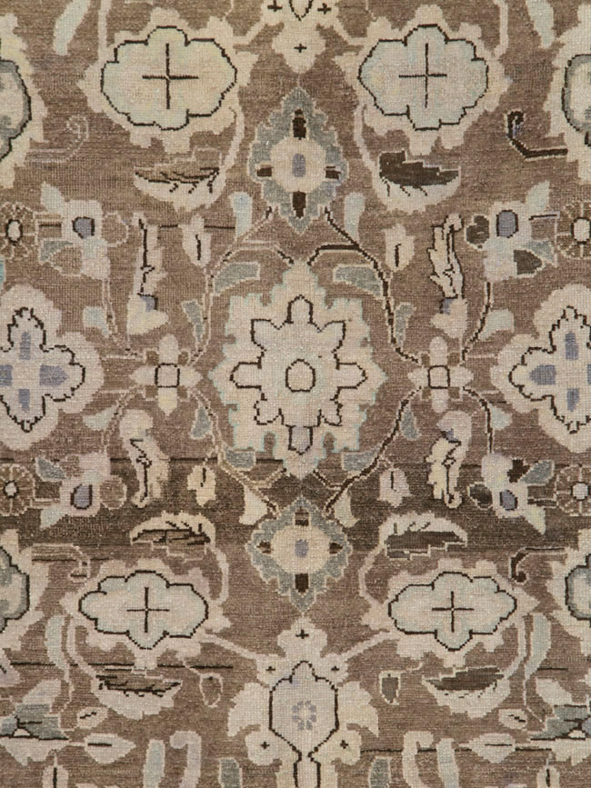Vintage Persian Malayer Gallery Rug, No.25333 - Galerie Shabab