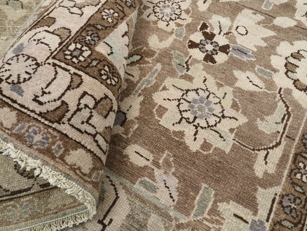 Vintage Persian Malayer Gallery Rug, No.25333 - Galerie Shabab