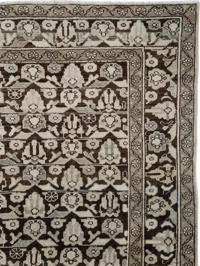Vintage Persian Malayer Gallery Carpet, No.25334 - Galerie Shabab