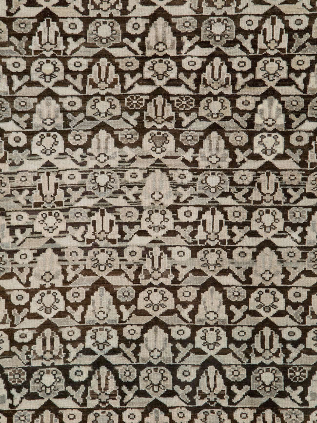 Vintage Persian Malayer Gallery Carpet, No.25334 - Galerie Shabab