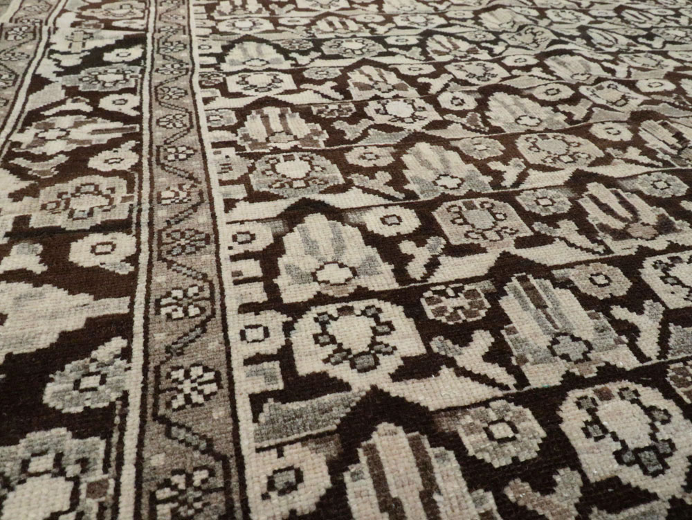 Vintage Persian Malayer Gallery Carpet, No.25334 - Galerie Shabab