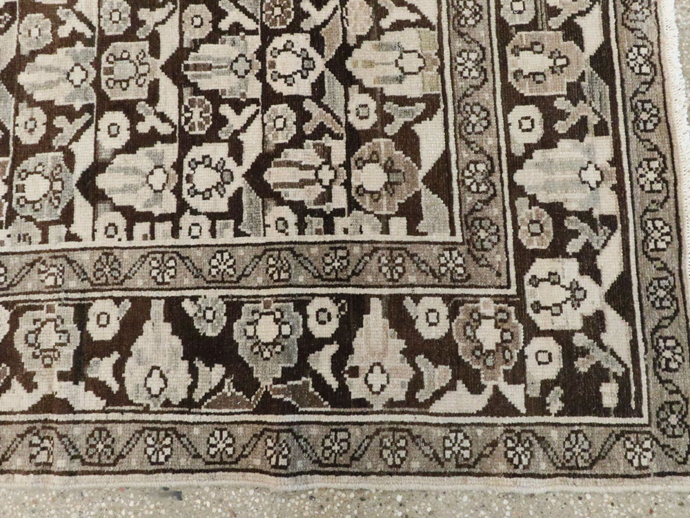 Vintage Persian Malayer Gallery Carpet, No.25334 - Galerie Shabab