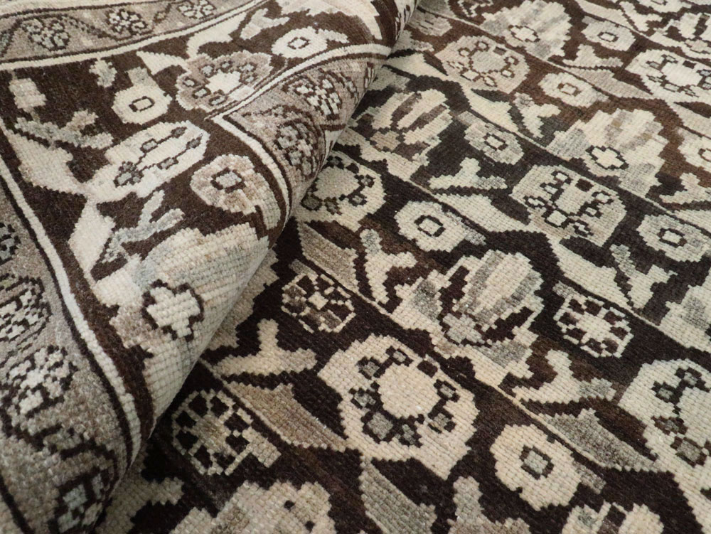 Vintage Persian Malayer Gallery Carpet, No.25334 - Galerie Shabab