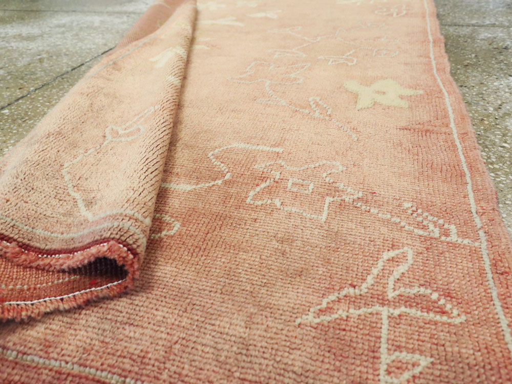 Antique Turkish Oushak Rug, No.25335 - Galerie Shabab