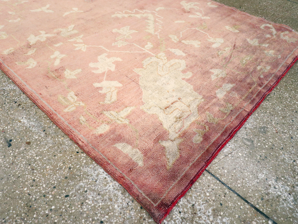 Antique Turkish Oushak Rug, No.25336 - Galerie Shabab