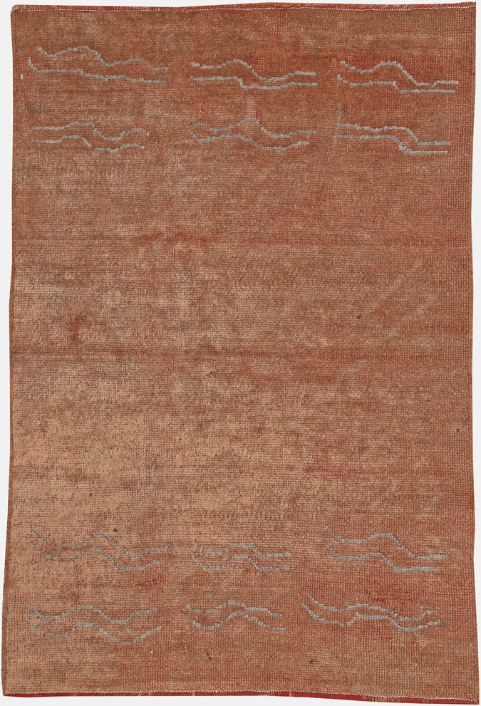 Antique Turkish Oushak Rug, No.25337 - Galerie Shabab