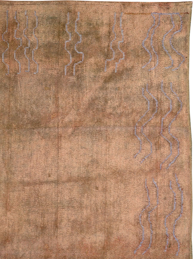 Antique Turkish Oushak Runner, No.25339 - Galerie Shabab