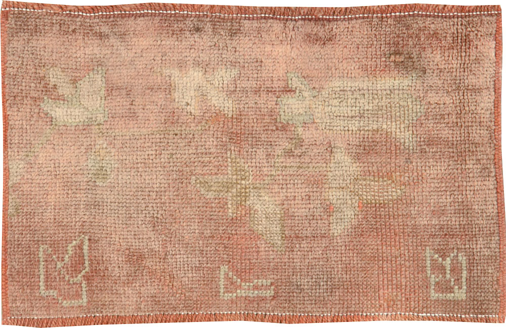 Antique Turkish Oushak Rug, No.25340 - Galerie Shabab