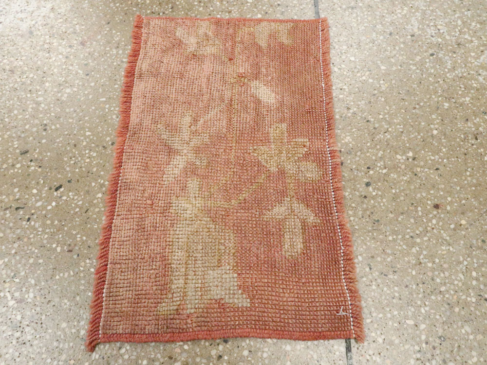 Antique Turkish Oushak Rug, No.25341 - Galerie Shabab