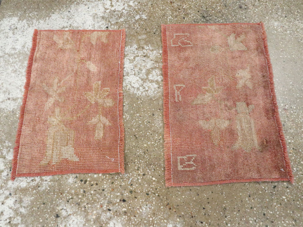 Antique Turkish Oushak Rug, No.25341 - Galerie Shabab