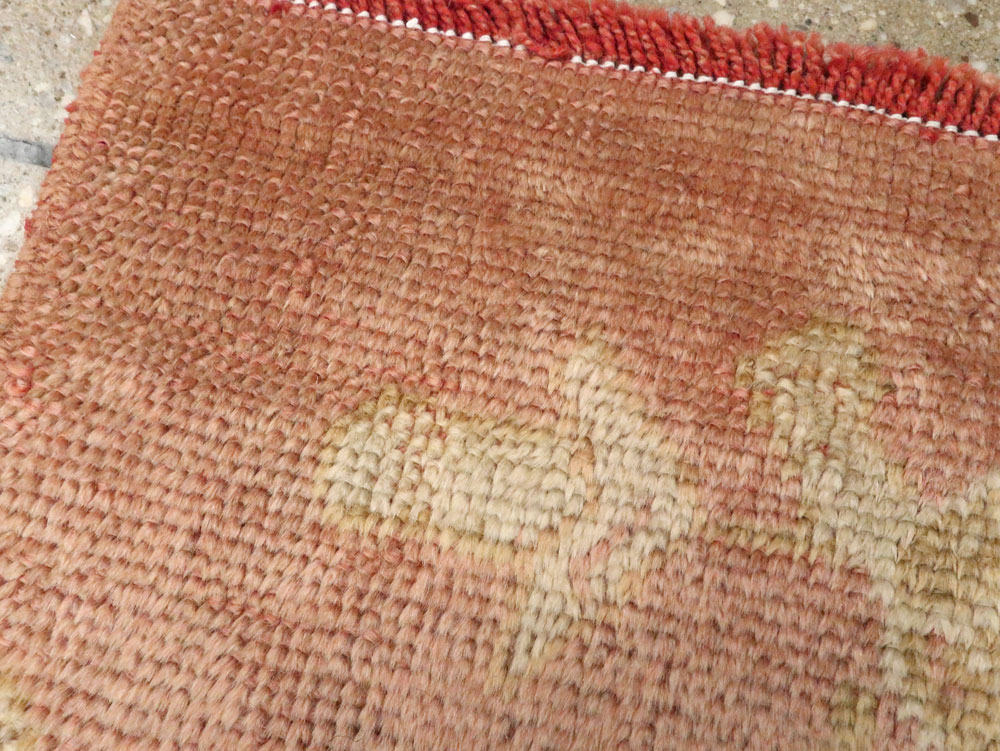 Antique Turkish Oushak Rug, No.25342 - Galerie Shabab