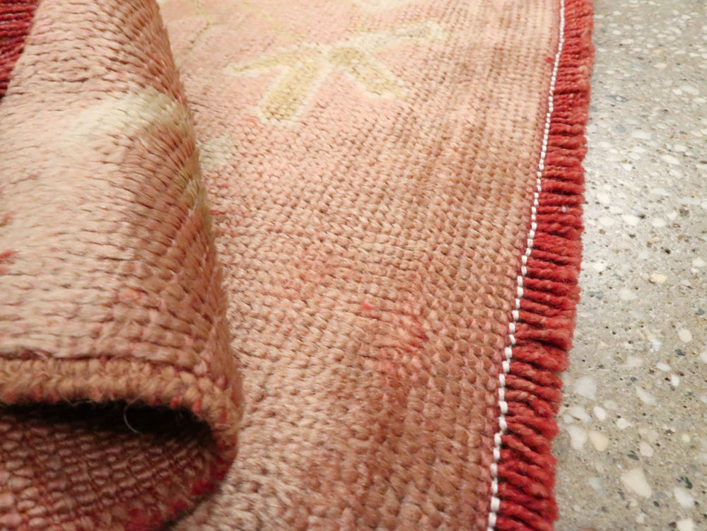 Antique Turkish Oushak Rug, No.25342 - Galerie Shabab