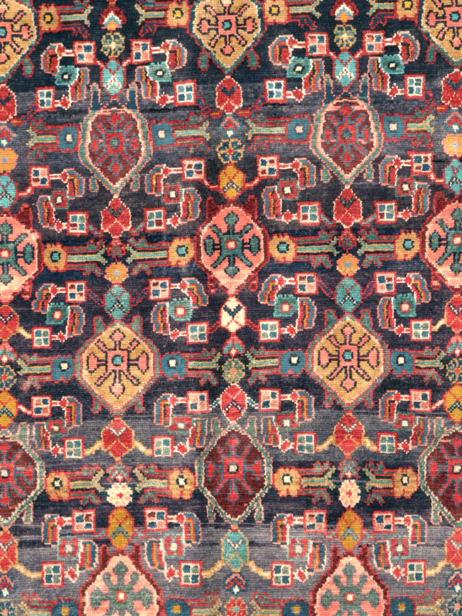 Vintage Persian Malayer Gallery Carpet, No.25347 - Galerie Shabab