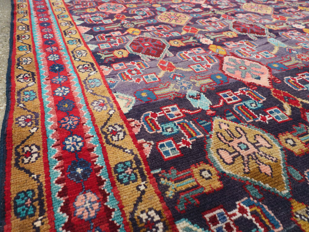 Vintage Persian Malayer Gallery Carpet, No.25347 - Galerie Shabab