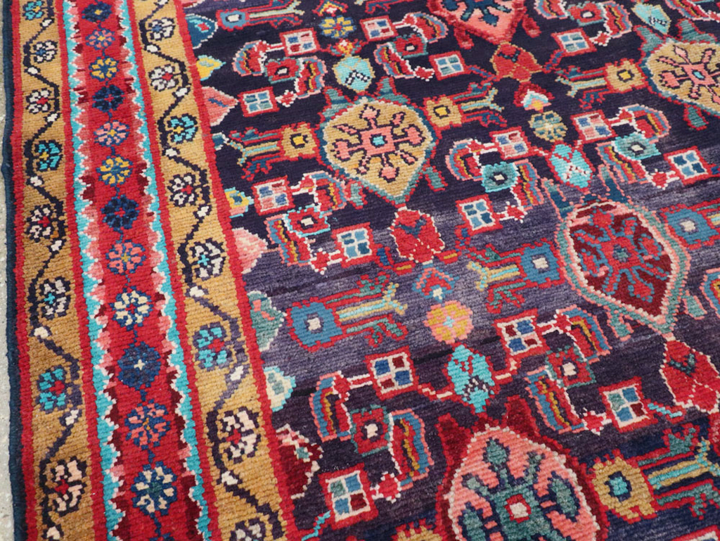 Vintage Persian Malayer Gallery Carpet, No.25347 - Galerie Shabab