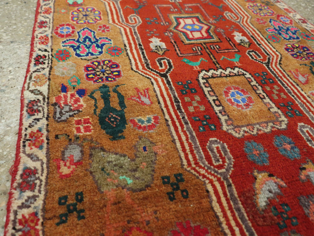 Vintage Persian Tabriz Runner, No.25348 - Galerie Shabab