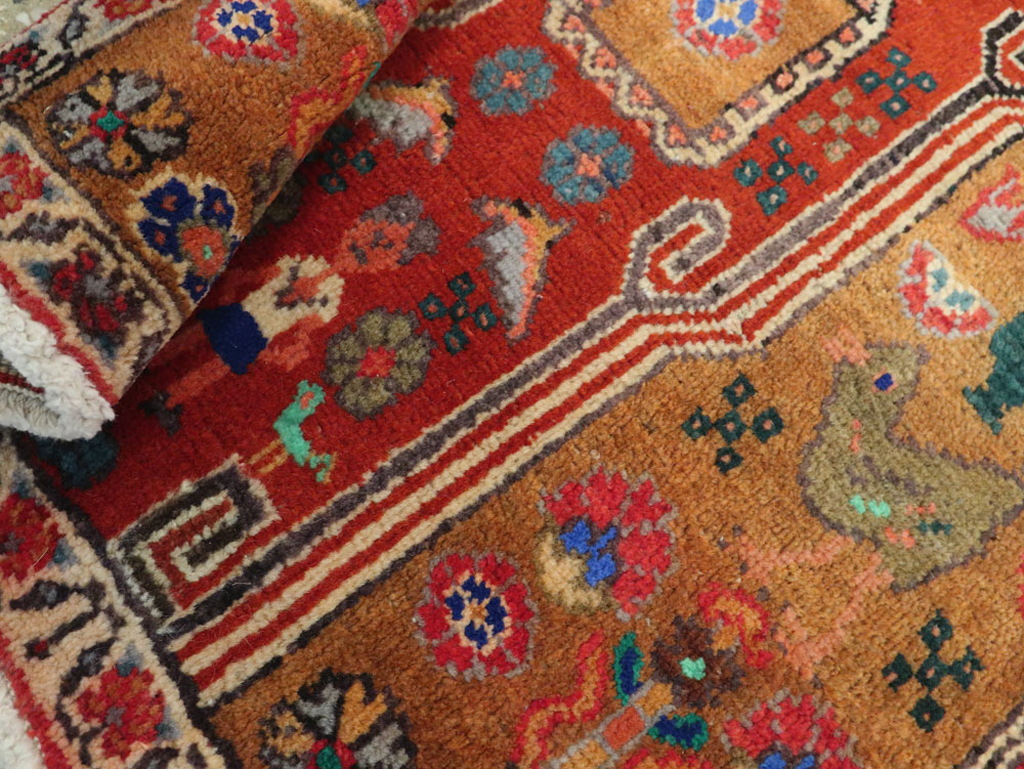 Vintage Persian Tabriz Runner, No.25348 - Galerie Shabab