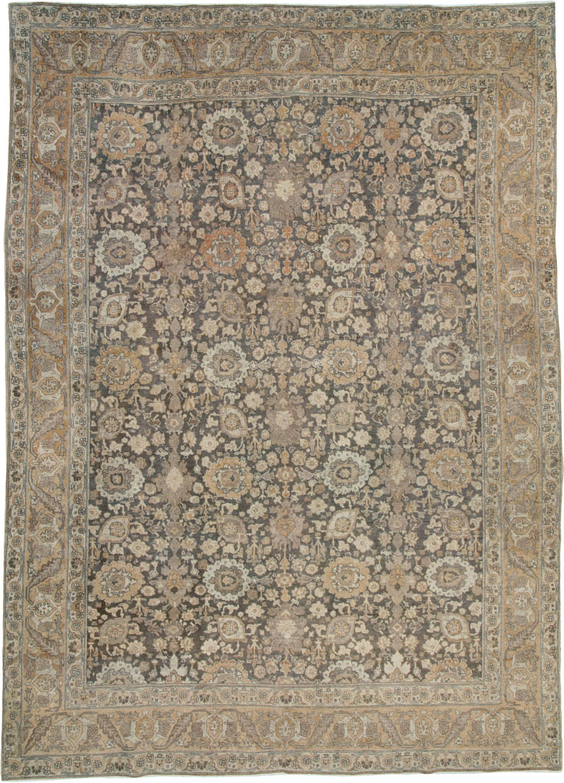 Antique Persian Tabriz Carpet, No.25349 - Galerie Shabab