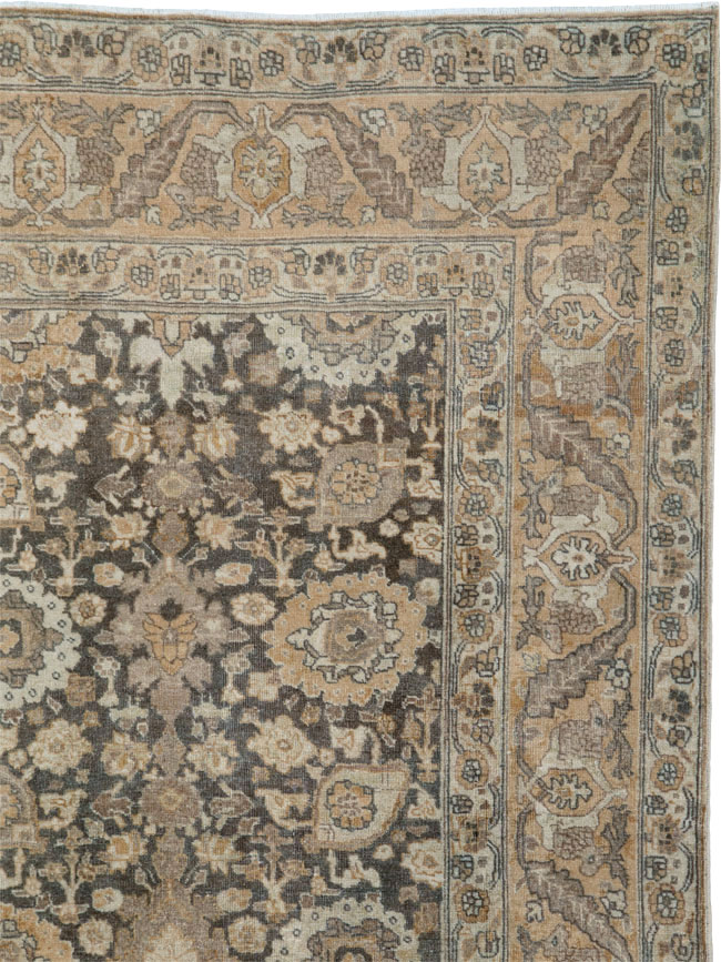 Antique Persian Tabriz Carpet, No.25349 - Galerie Shabab