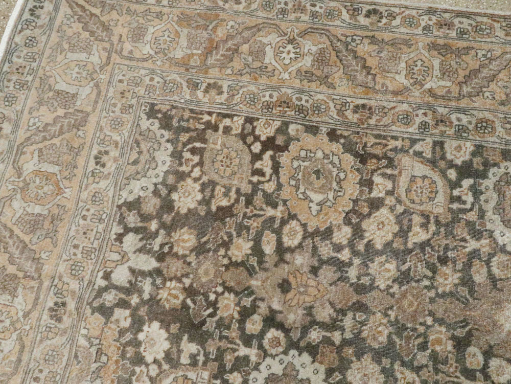 Antique Persian Tabriz Carpet, No.25349 - Galerie Shabab