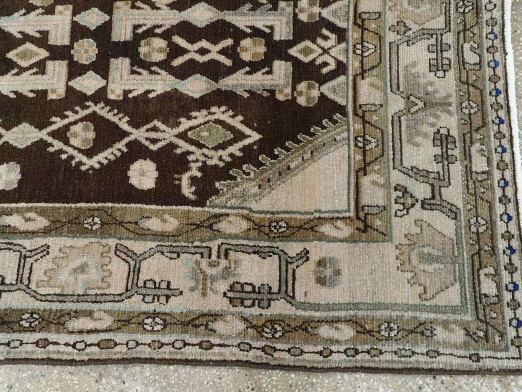 Vintage Persian Malayer Gallery Carpet, No.25352 - Galerie Shabab