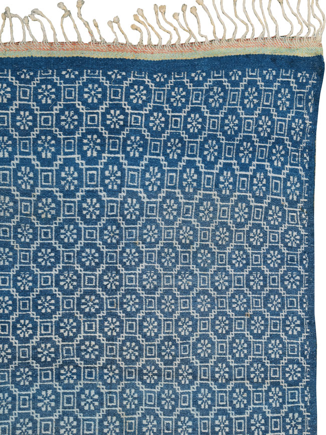 Vintage Persian Flatweave Carpet, No.25360 - Galerie Shabab