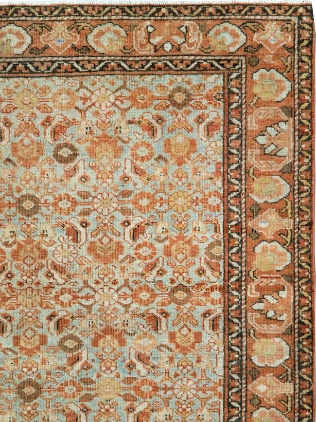 Antique Persian Malayer Gallery Carpet, No.25362 - Galerie Shabab