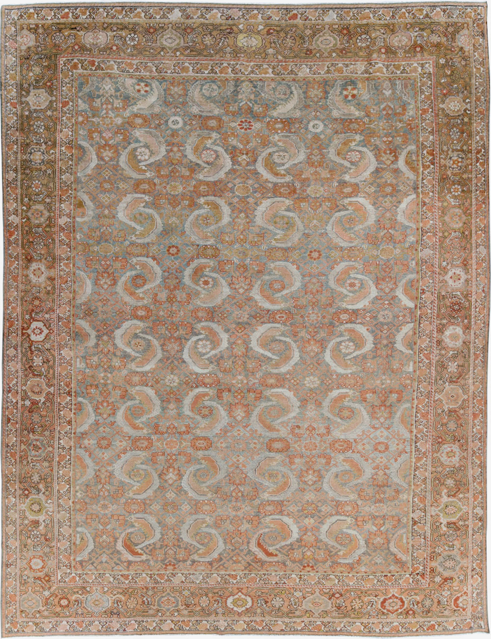 Antique Persian Malayer Room Size Carpet, No.25368 - Galerie Shabab