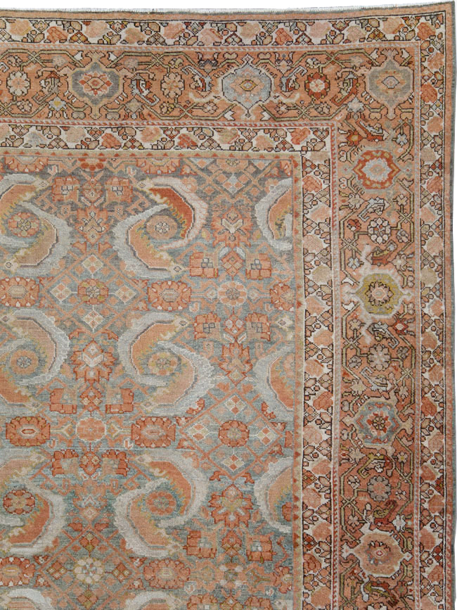 Antique Persian Malayer Room Size Carpet, No.25368 - Galerie Shabab