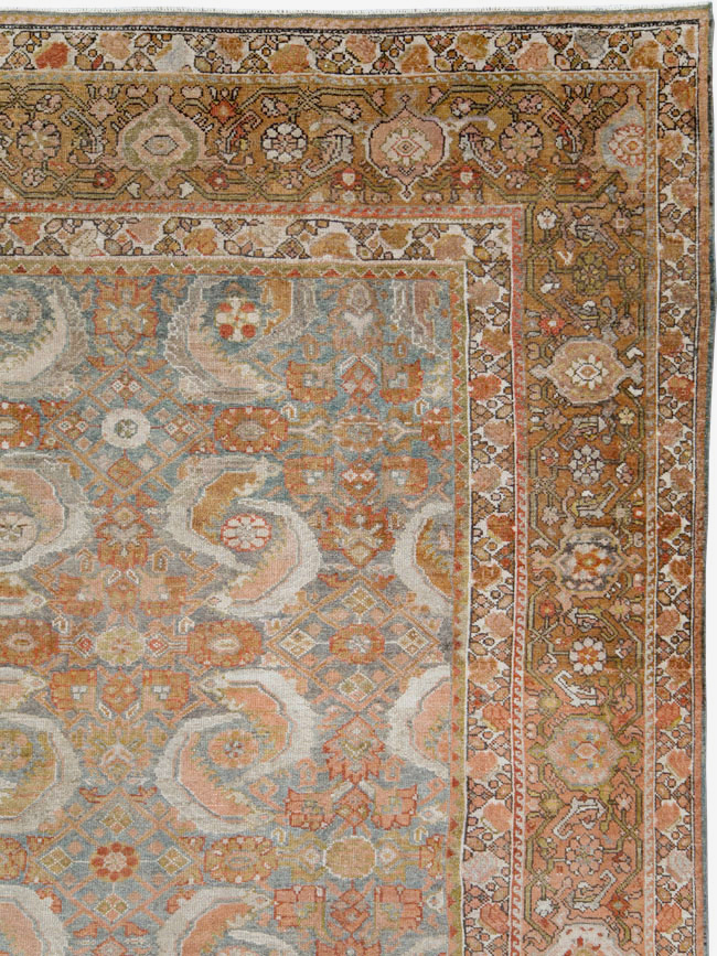 Antique Persian Malayer Room Size Carpet, No.25368 - Galerie Shabab