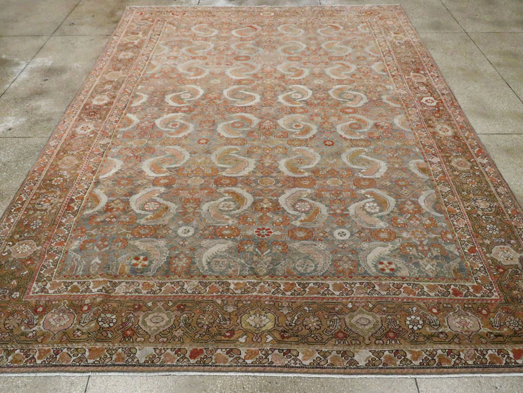 Antique Persian Malayer Room Size Carpet, No.25368 - Galerie Shabab
