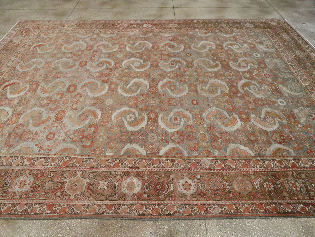 Antique Persian Malayer Room Size Carpet, No.25368 - Galerie Shabab