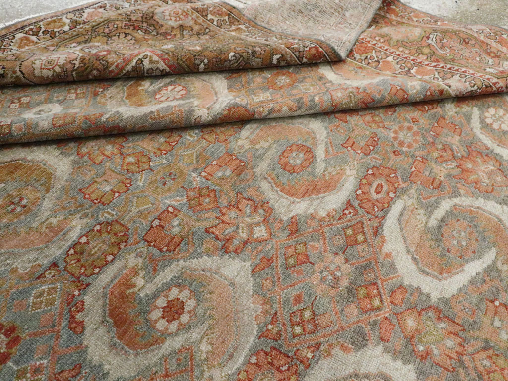 Antique Persian Malayer Room Size Carpet, No.25368 - Galerie Shabab