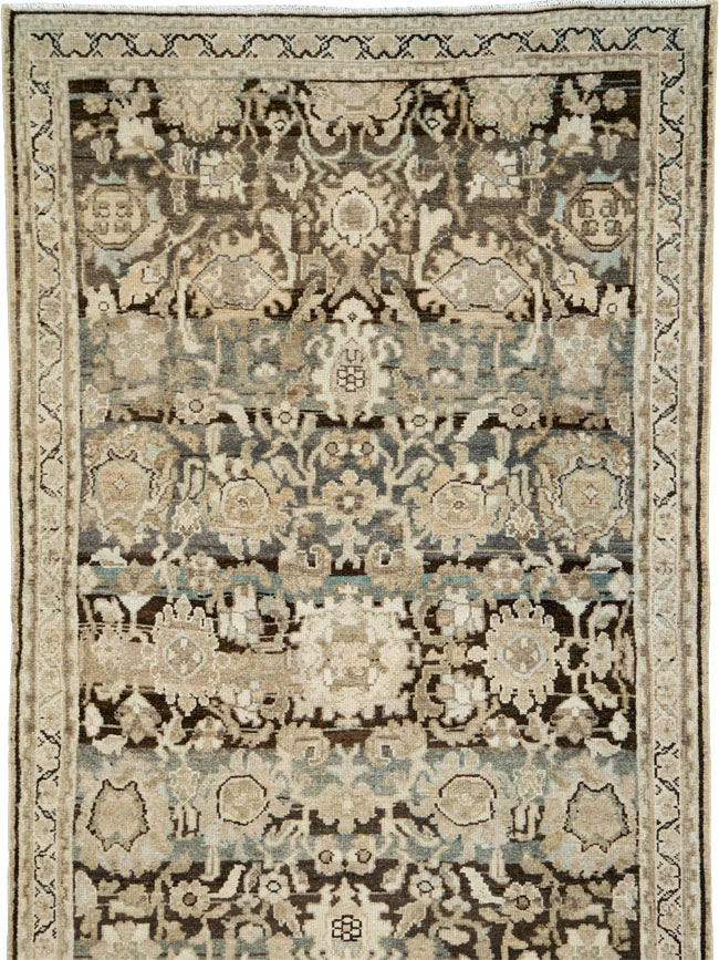 Vintage Persian Malayer Runner, No.25373 - Galerie Shabab