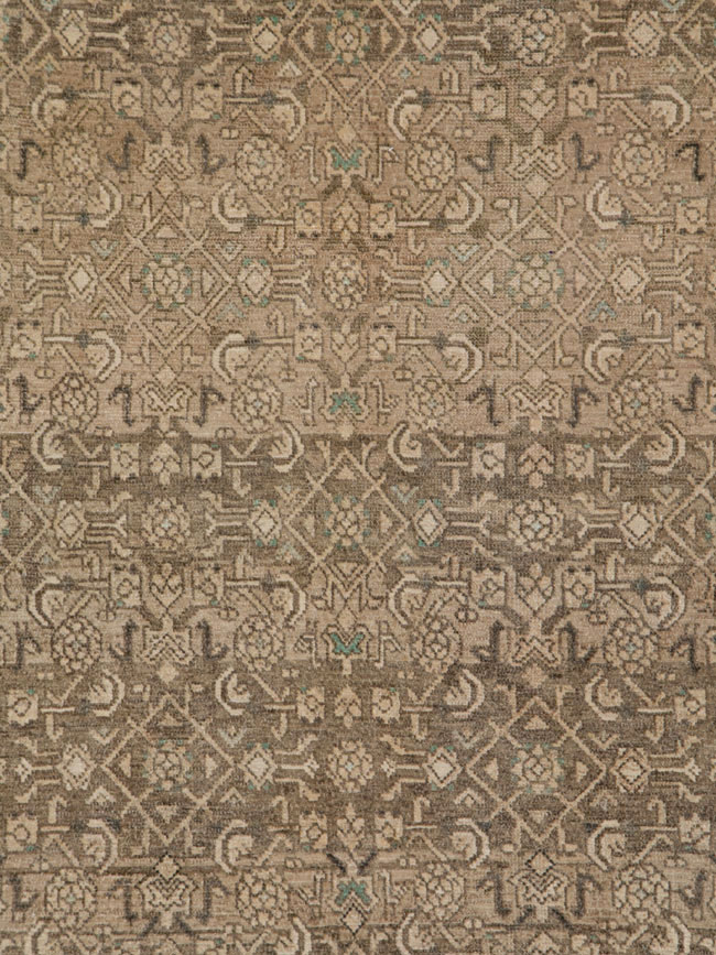 Vintage Persian Malayer Gallery Carpet, No.25374 - Galerie Shabab