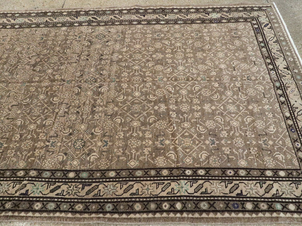 Vintage Persian Malayer Gallery Carpet, No.25374 - Galerie Shabab