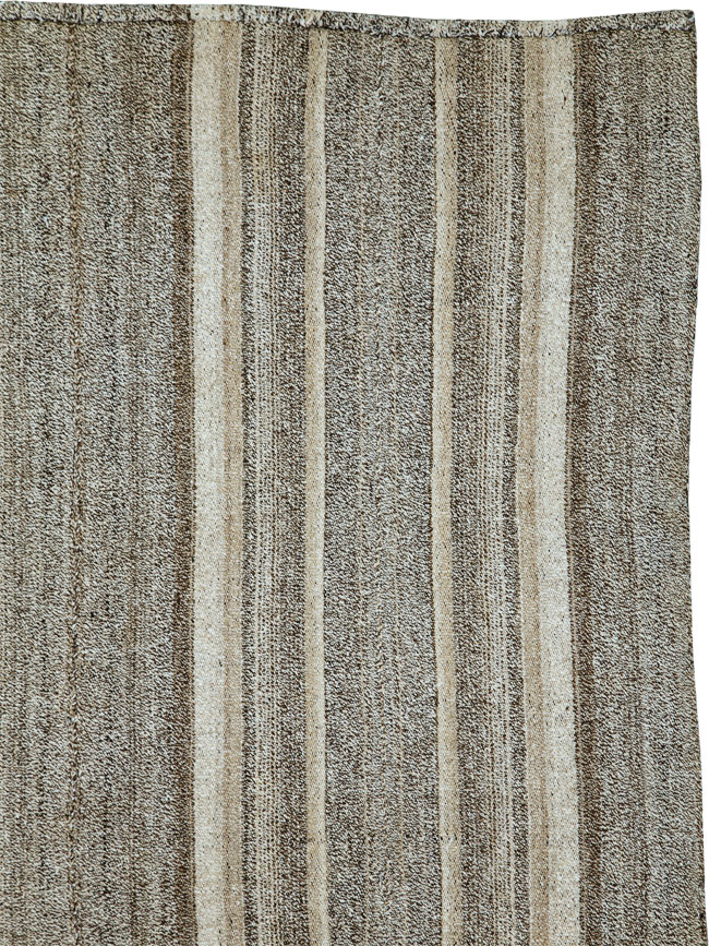 Vintage Persian Flatweave Rug, No.25382 - Galerie Shabab