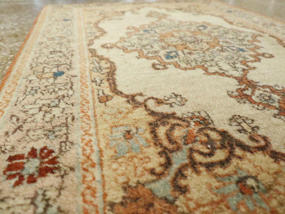 Antique Persian Tabriz Hagi Jalili Rug, No.25388 - Galerie Shabab