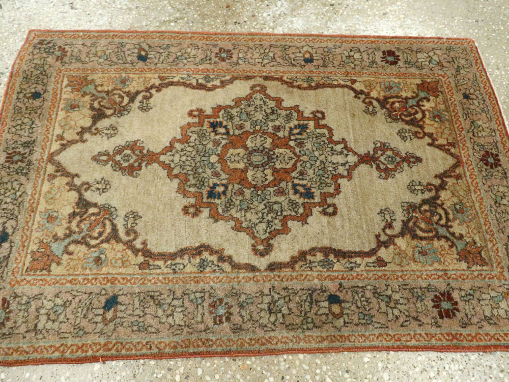 Antique Persian Tabriz Hagi Jalili Rug, No.25388 - Galerie Shabab